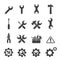 Tool icon set