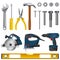 Tool set vector