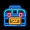Toolbox Case neon glow icon illustration