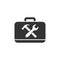 Toolbox icon flat