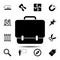 toolbox, portfolio, bag icon. Simple glyph vector element of education set icons for UI and UX, website or mobile application