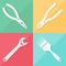 Toolkit icons set great for any use, Vector EPS10.