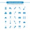 Tools and Constructions icons set vector