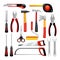 Tools Icons Set vector design illustration