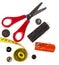 Tools for needlework thread scissors