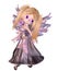 Toon Fairy Princess in Purple Dress