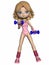 Toon Fitness Girl