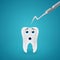 Tooth afraid dental probe