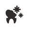 Tooth cold reaction icon