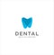 Tooth Dentist Dental Logo . Dental healthy care tooth logo . Dental Care Medical logo design on white . Creative dental care clean