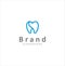 Tooth Dentist Dental Logo Line . Dental healthy care tooth logo . Dental Care Medical logo design on white . Creative dental care