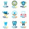 Tooth for dentistry / stomatologist / dental clinic logo