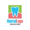 Tooth for dentistry / stomatologist / dental clinic logo