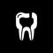 Tooth diseases periodontitis icon. vector illustration