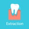 Tooth extraction concept. Dental care and medical