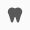 Tooth icon, teeth, dental, dent