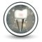 Tooth implant icon