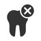 Tooth remove icon