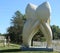 Tooth sculpture by artist Seward Johnson in Hamilton, NJ