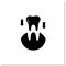 Tooth transplants glyph icon