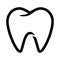 Tooth Vector icon. teeth vector illustration. dentist logo vector.