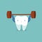 Tooth workout for good healthy dental