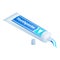 Toothpaste icon, isometric style