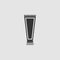 Toothpaste tube icon flat