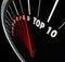 Top 10 Speedometer Scores Rising Achieve Best Ten Rating