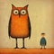 Top 31 Owl Comics Featuring An Orange Horse In The Style Of Didier Lourenco
