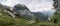 the top of Bila Pec mountain above the upper station of the cable car