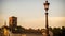 The top of the church of Saint Bartolomew on the Island, aka San Bartolomeo all Isola, Rome, Italy