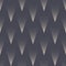 Top Down Sharp Spikes Trendy Seamless Pattern Vector Stipple Abstract Background