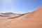 Top of Dune 45 Big Daddy Sand Dune namibia Afrika Blue Sky