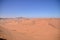 Top of Dune 45 Big Daddy Sand Dune namibia Afrika Blue Sky