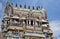 Top of entrance Gopuram at Mahalingeswarar Temple.