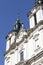 The top of the facade of Church on Skalka , Krakow, Poland