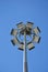 Top of modern street lights lamp photography