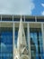 Top of the monument in Birmingham Chamberlain Square