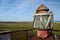 On the top of Northern lighthouse,navigation mark of Tendra island natural reservation,Black Sea,Ukraine