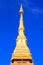 Top pagoda temple relics,nine floor in khon kaen