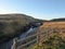 Top of Porlock Hill, Somerset on Frosty Morning