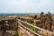 Top of pyramid of ancient complex Koh Ker, Cambodia