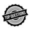 Top Questions rubber stamp