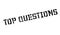 Top Questions rubber stamp