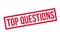 Top Questions rubber stamp