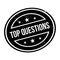 Top Questions rubber stamp