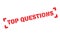 Top Questions rubber stamp