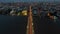 The Top of Rama 8 Bridge, Bangkok city time-lapse, Thailand