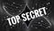 Top Secret Conspiracy Files Abstract Background